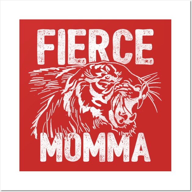 Fierce Momma Wall Art by NativeGrit